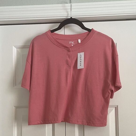 NWT Women's Junior's Pacsun PACcares Top Size Small - Picture 1 of 4